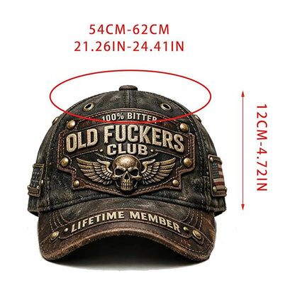 Gravaro™ Casquette vintage à message