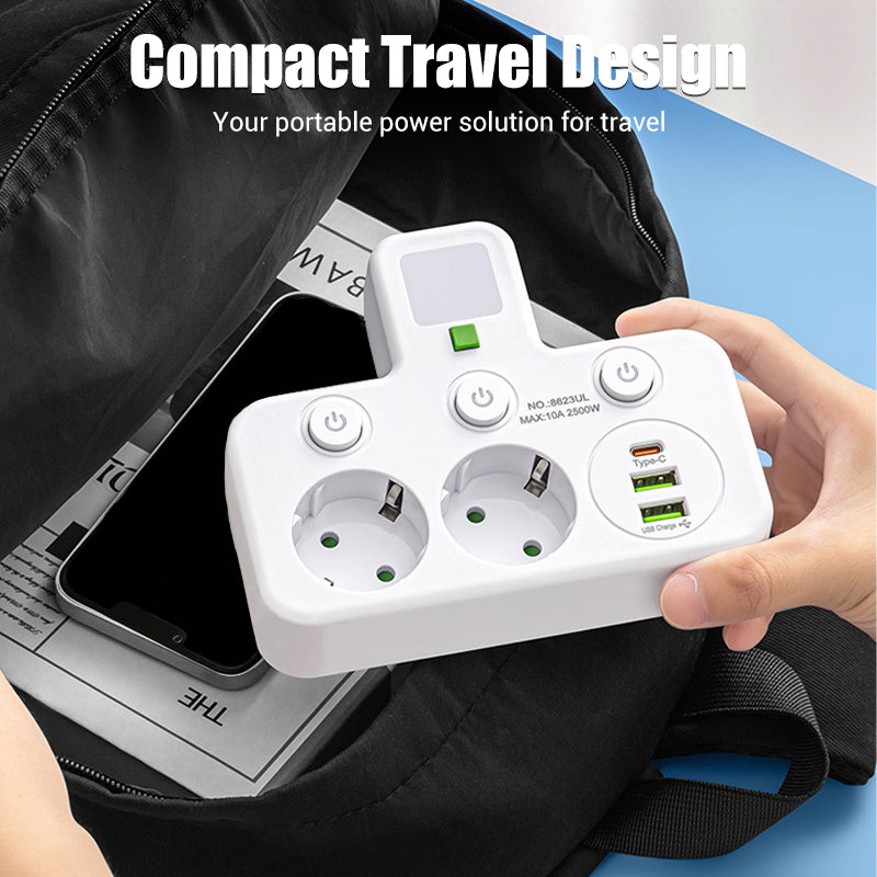 Nexora™ SmartPower Hub avec USB et veilleuse