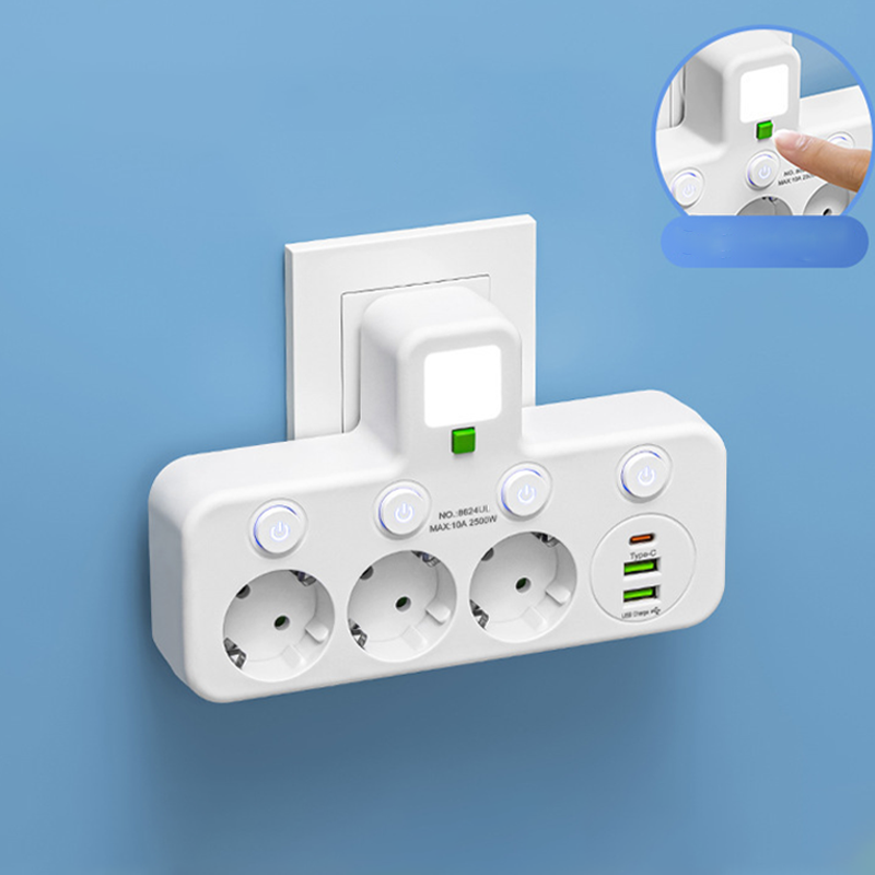 Nexora™ SmartPower Hub avec USB et veilleuse