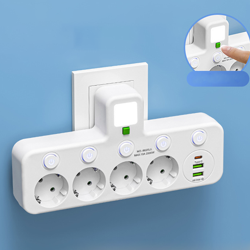 Nexora™ SmartPower Hub avec USB et veilleuse
