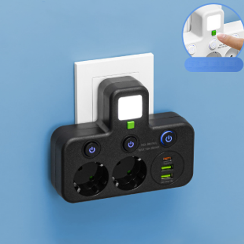 Nexora™ SmartPower Hub avec USB et veilleuse