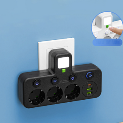 Nexora™ SmartPower Hub avec USB et veilleuse