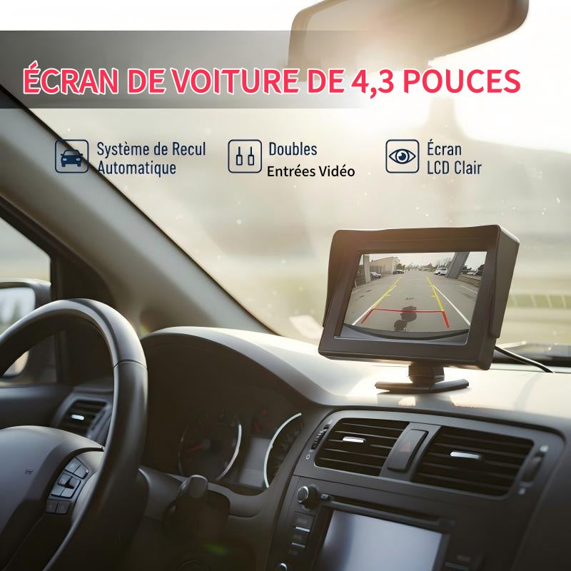 VisioGuard™ - Écran de Recul 4,3 Pouces Haute Définition