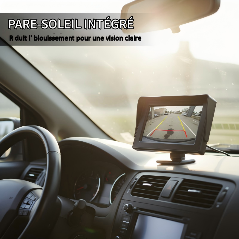 VisioGuard™ - Écran de Recul 4,3 Pouces Haute Définition