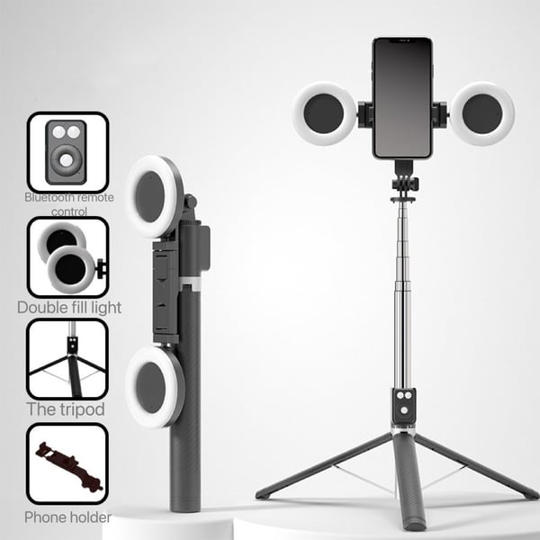 Virexa™ - Perche Selfie Trépied Bluetooth