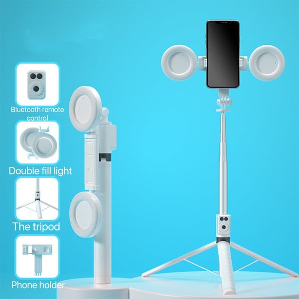 Virexa™ - Perche Selfie Trépied Bluetooth