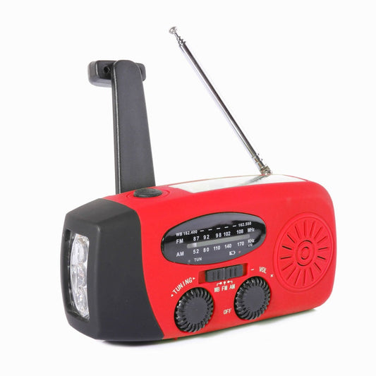 Surviora™ - MultiPower Radio – Radio d’Urgence Rechargeable 3-en-1