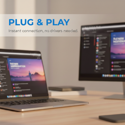 Aurexio™ Adaptateur Sans Fil HDMI Type-C – Partage d’Écran Instantané