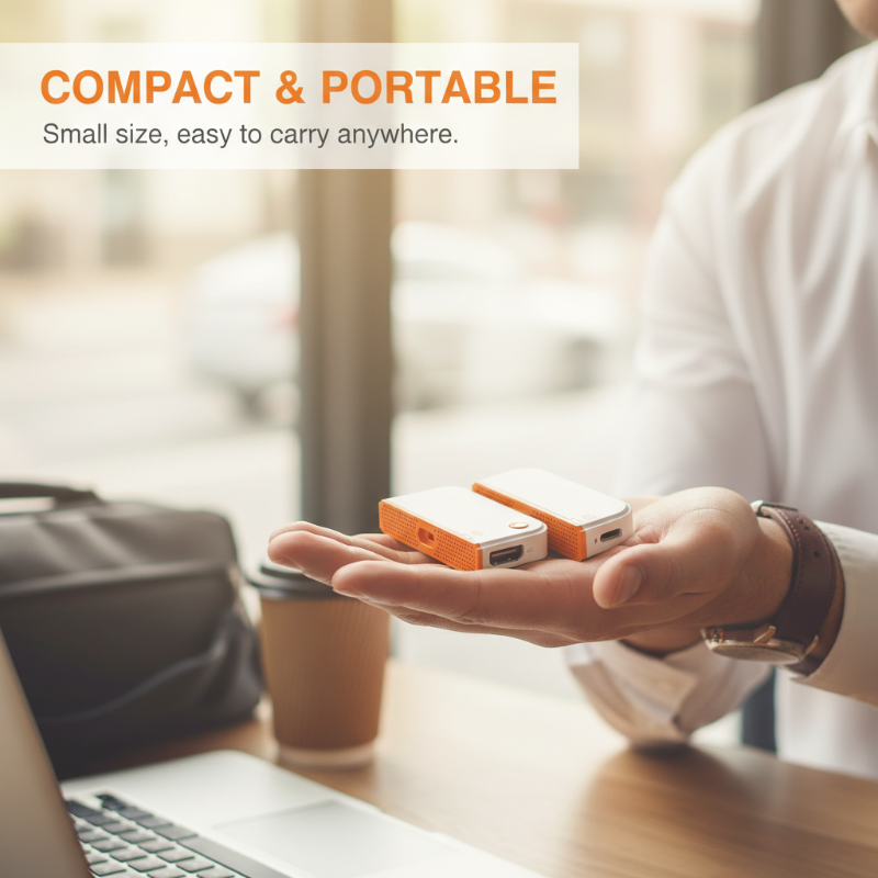Aurexio™ Adaptateur Sans Fil HDMI Type-C – Partage d’Écran Instantané