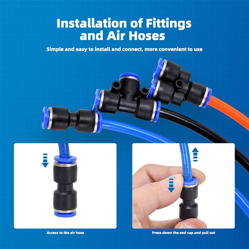 AeroLinka™ Ensemble de raccords pneumatiques rapides 1/4 po