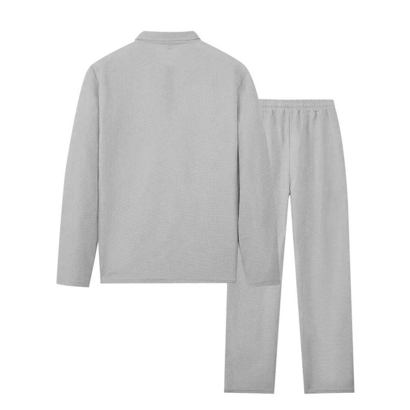 Velmoro™ - Ensemble lounge pour homme 2 pièces avec zip à demi-zip