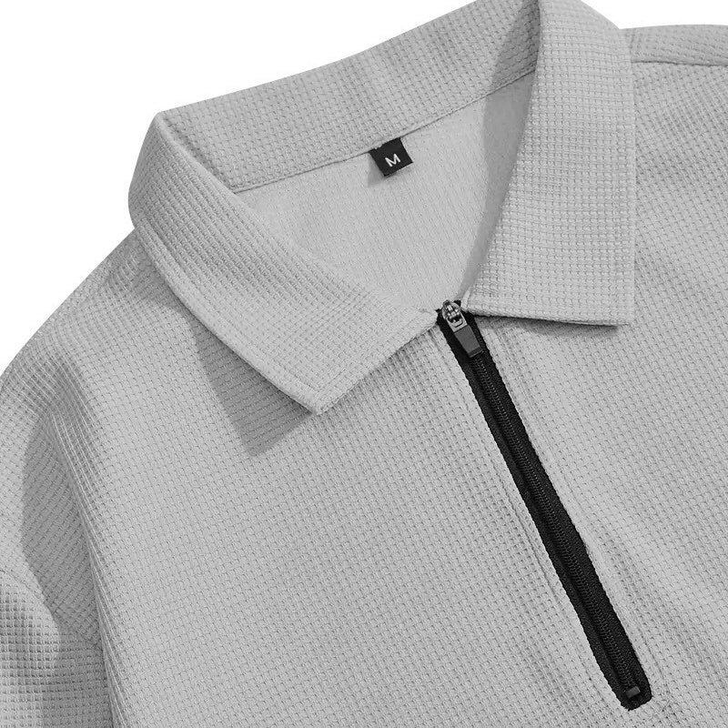 Velmoro™ - Ensemble lounge pour homme 2 pièces avec zip à demi-zip