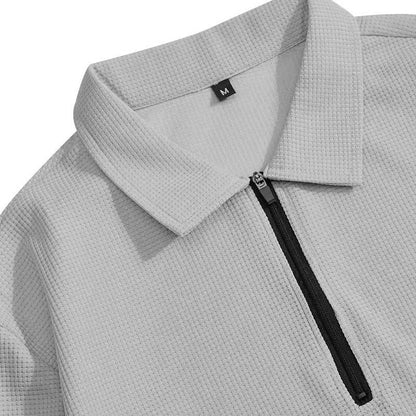 Velmoro™ - Ensemble lounge pour homme 2 pièces avec zip à demi-zip