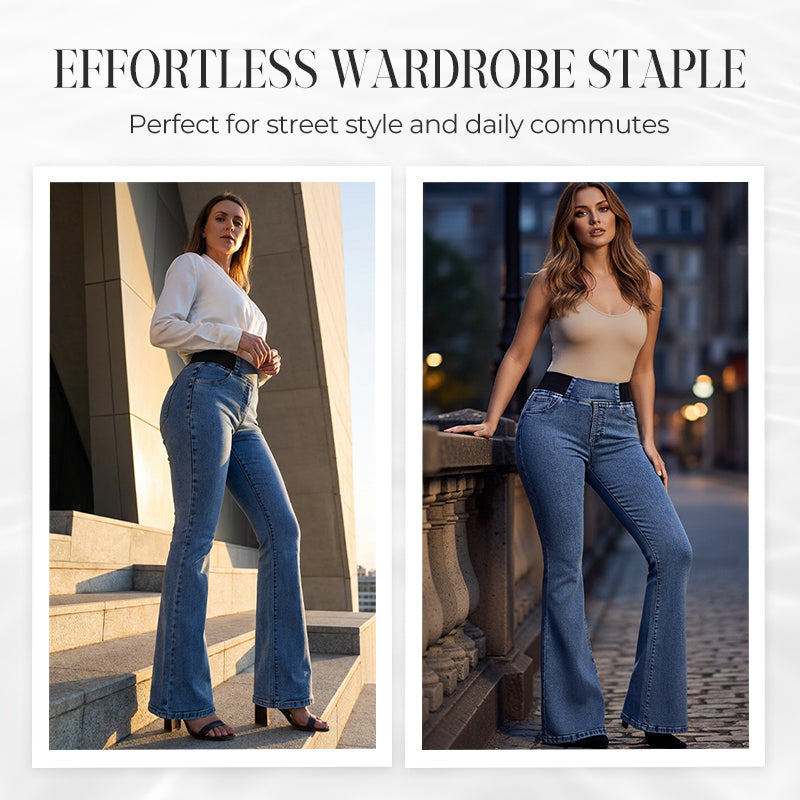 Eloura™ Jeans évasés à taille haute