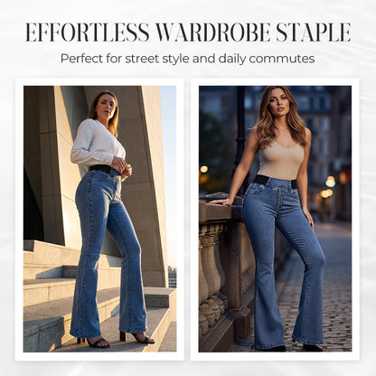 Eloura™ Jeans évasés à taille haute