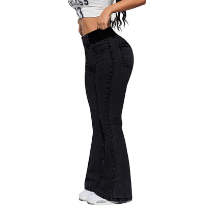 Eloura™ Jeans évasés à taille haute