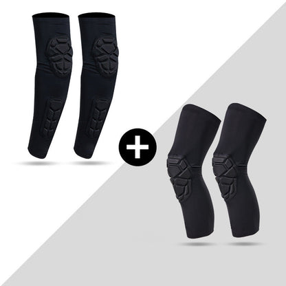 Flexoria™ Ensemble Genouillères & Coudières – Maintien Confortable pour Vos Activités