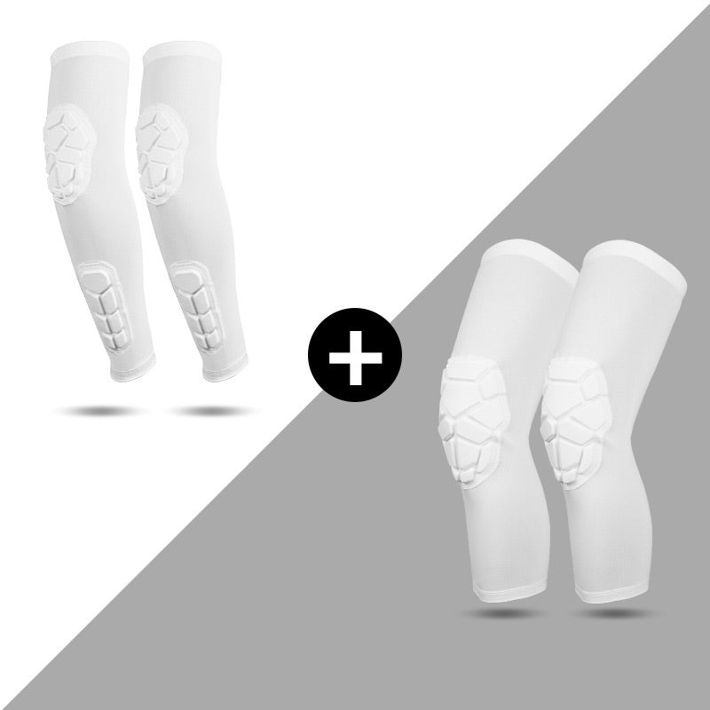 Flexoria™ Ensemble Genouillères & Coudières – Maintien Confortable pour Vos Activités