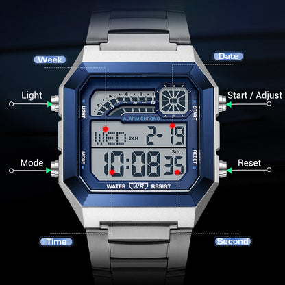 Chronelyx™ Montre Digitale Multifonction