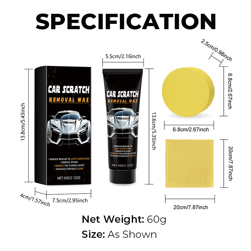 CarNova™ - Cire Correctrice pour Rayures Auto | 1+1 GRATUIT