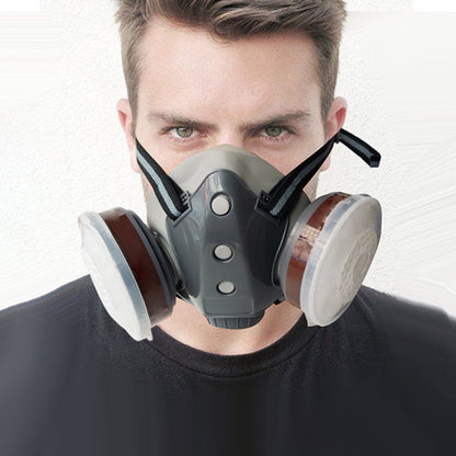 RespiraX™ - Masque de Protection à Double Filtration avec Lunettes