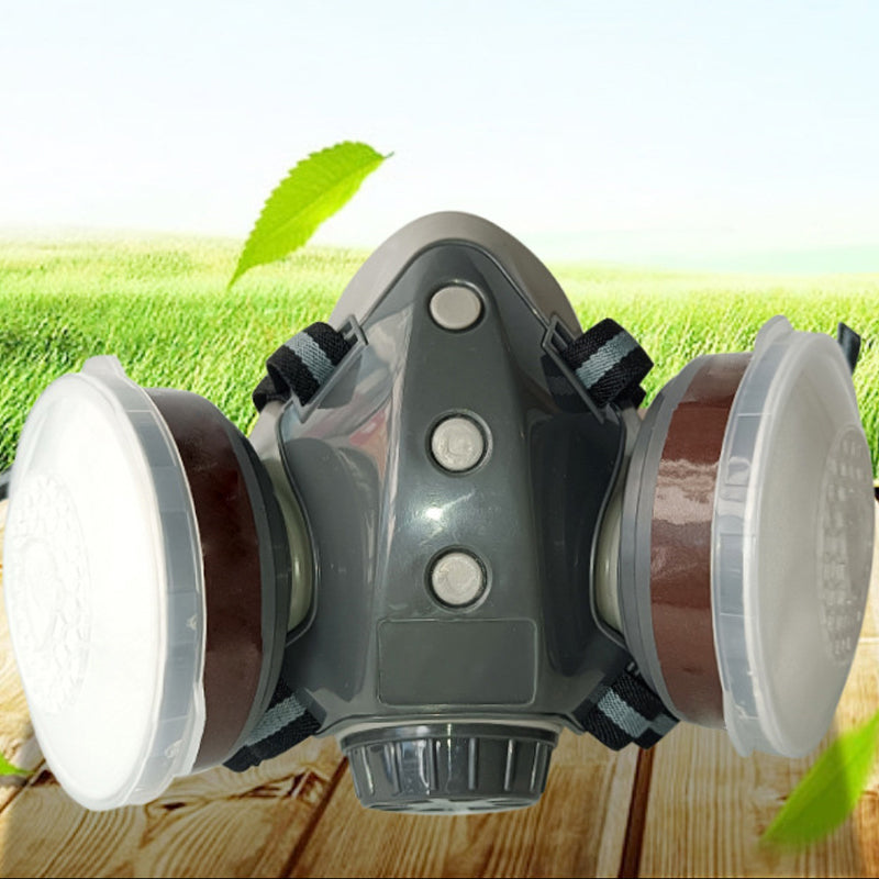 RespiraX™ - Masque de Protection à Double Filtration avec Lunettes