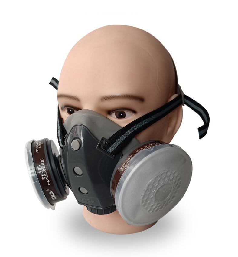 RespiraX™ - Masque de Protection à Double Filtration avec Lunettes