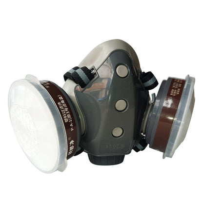 RespiraX™ - Masque de Protection à Double Filtration avec Lunettes