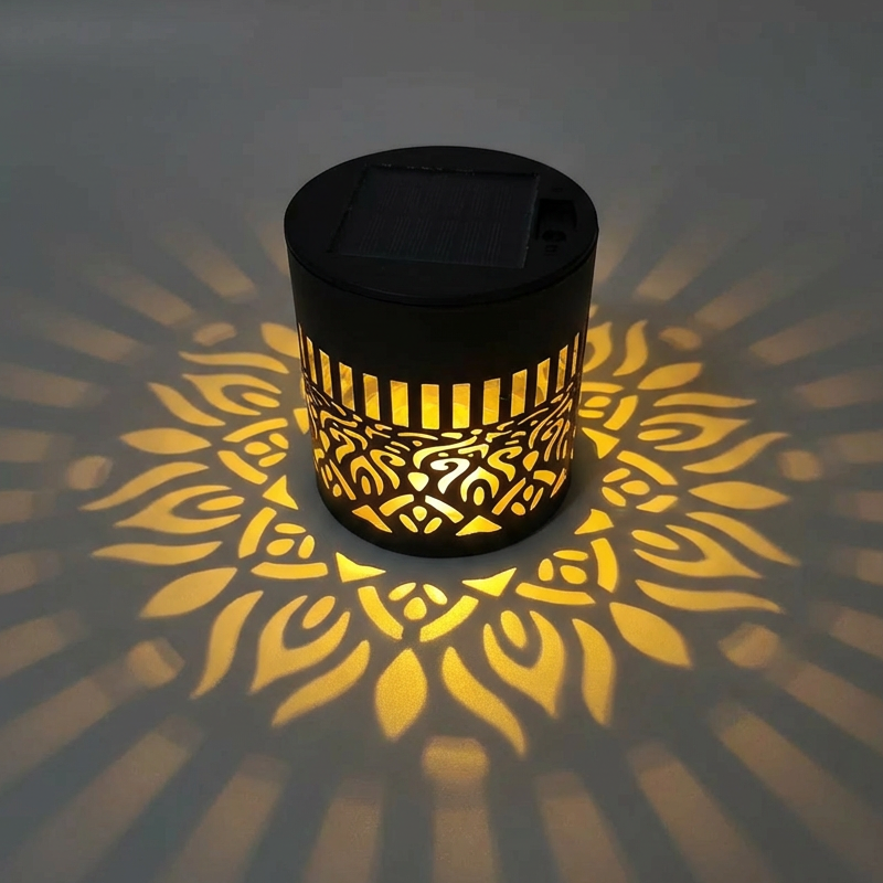 Solmara™ Lumière Solaire Mandala – Éclairage Extérieur Élégant et Automatique