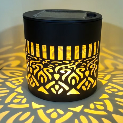 Solmara™ Lumière Solaire Mandala – Éclairage Extérieur Élégant et Automatique