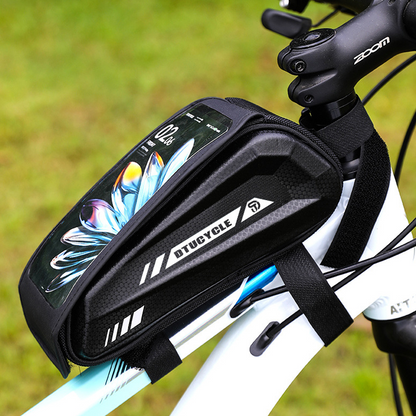 VeloGuard – La Sacoche de Cadre Étanche avec Écran Tactile Haute Précision
