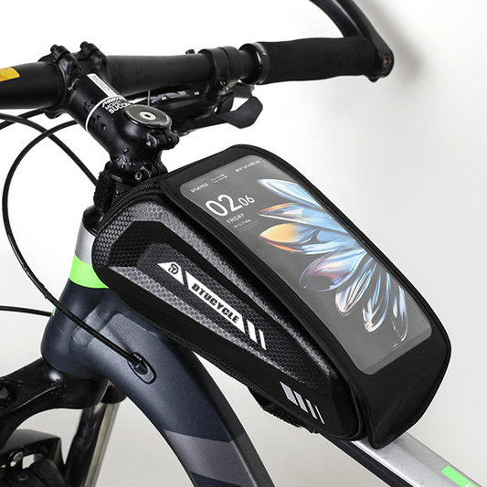 VeloGuard – La Sacoche de Cadre Étanche avec Écran Tactile Haute Précision
