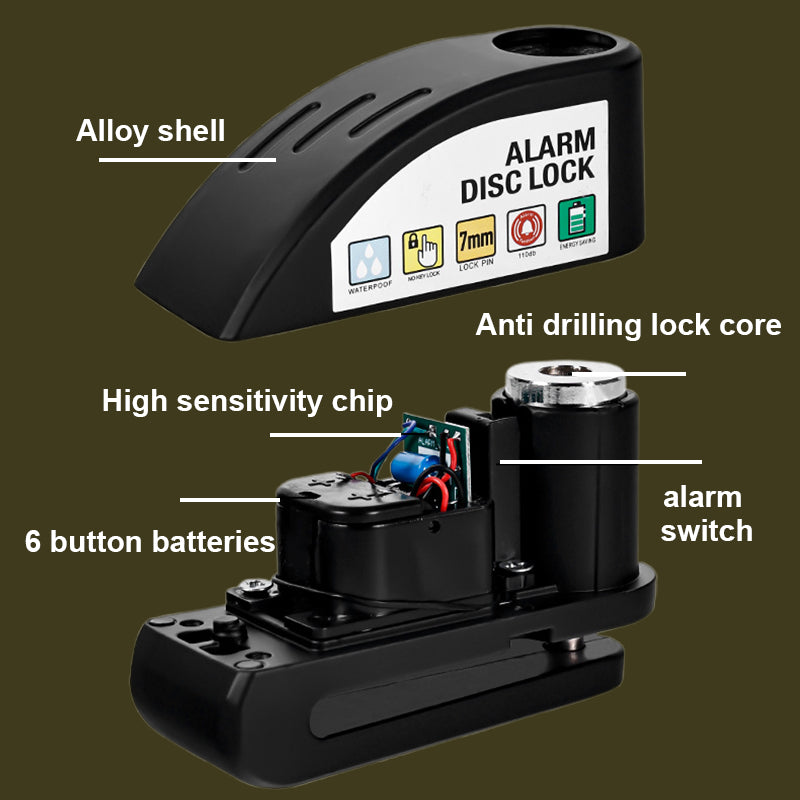 Securox™ Antivol de Disque avec Alarme