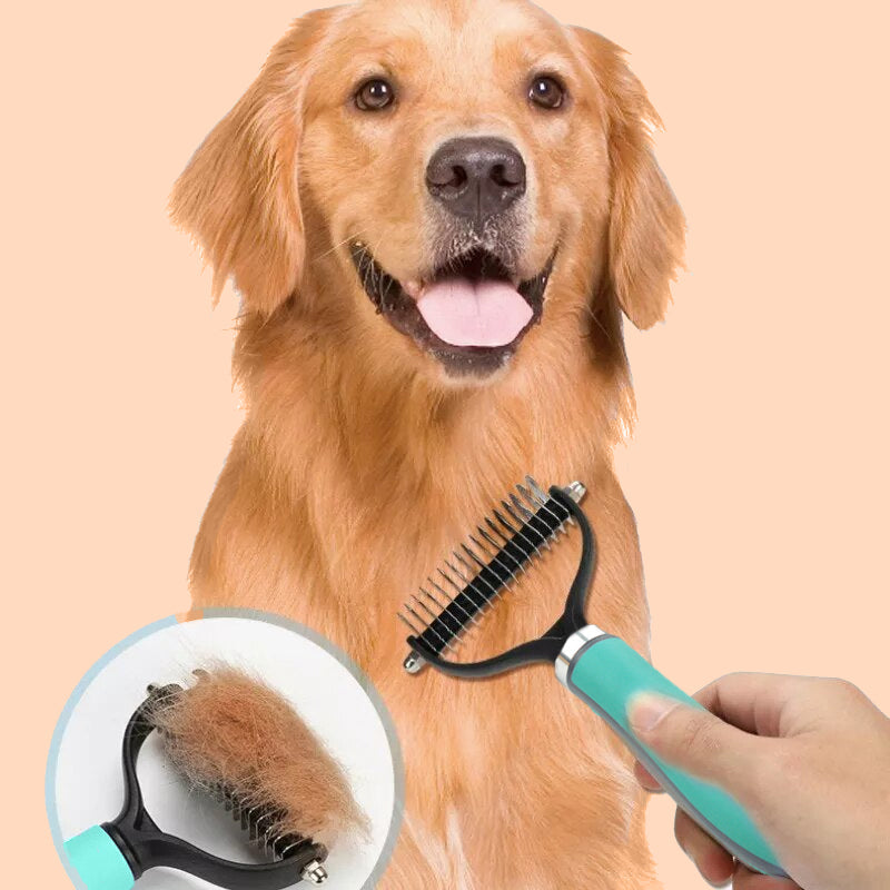 Furvella™ Brosse Double Face – Démêlage Pratique & Toilettage Doux