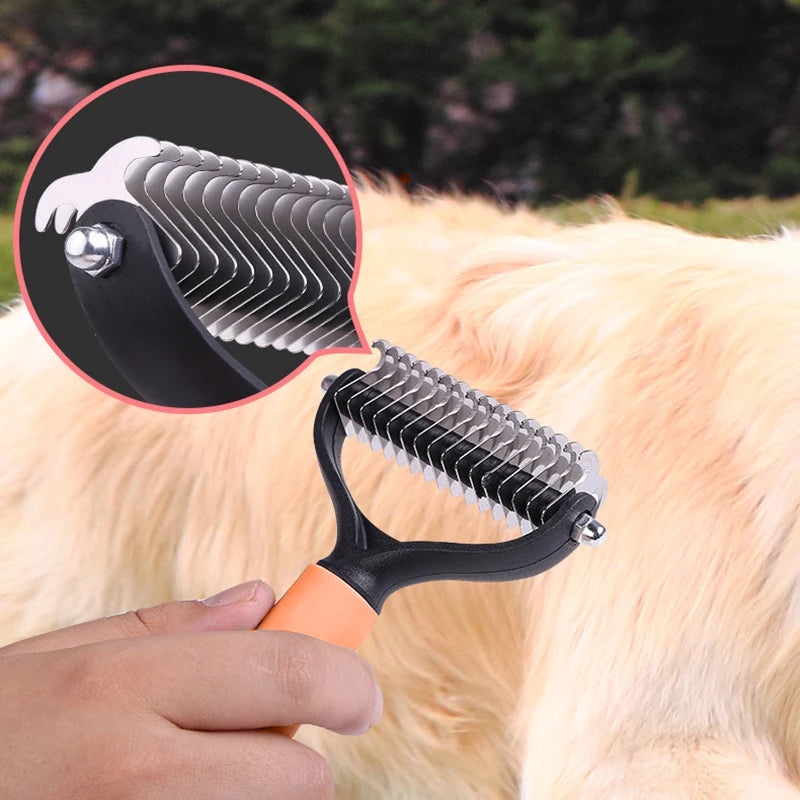 Furvella™ Brosse Double Face – Démêlage Pratique & Toilettage Doux