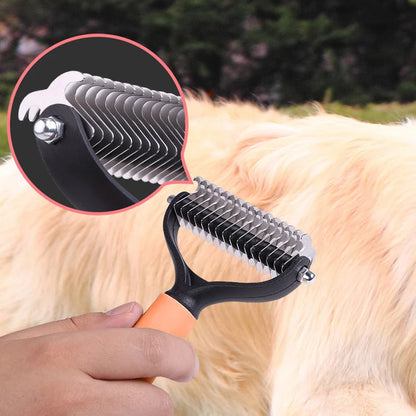 Furvella™ Brosse Double Face – Démêlage Pratique & Toilettage Doux