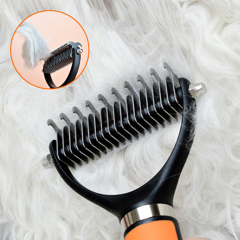 Furvella™ Brosse Double Face – Démêlage Pratique & Toilettage Doux