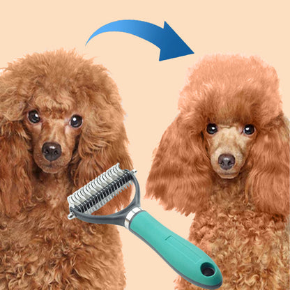 Furvella™ Brosse Double Face – Démêlage Pratique & Toilettage Doux