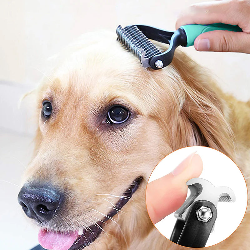 Furvella™ Brosse Double Face – Démêlage Pratique & Toilettage Doux