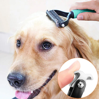Furvella™ Brosse Double Face – Démêlage Pratique & Toilettage Doux