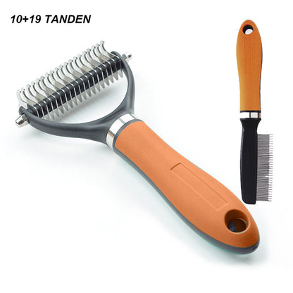 Furvella™ Brosse Double Face – Démêlage Pratique & Toilettage Doux
